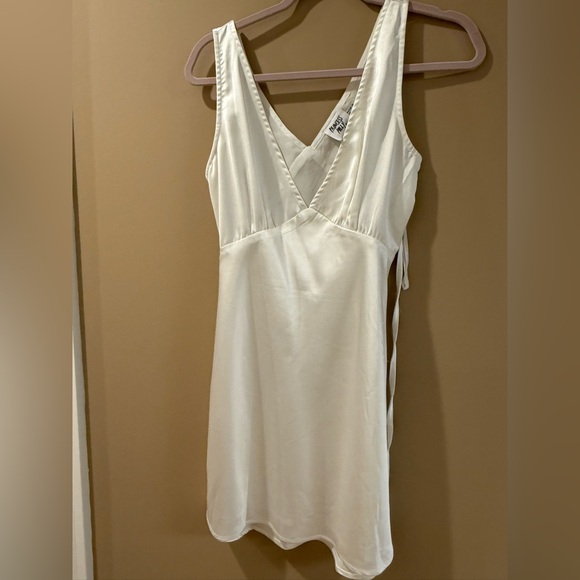 Satin Mini Dress - Picture 3 of 5